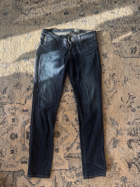 Ag Adriano Goldschmied Denim - Ag Adriano Goldschmied Women's Dark Indigo Skinny Jeans